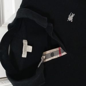 Burberry mens shirt black size medium